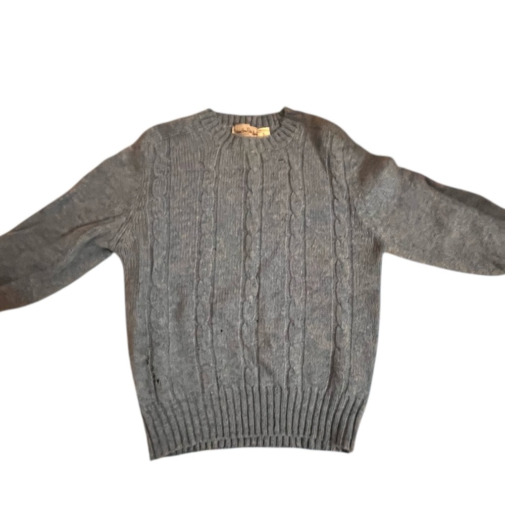 VINTAGE DVF Wool Sweater for Repair/Upcycling